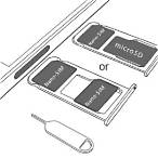huawei p8 lite 2017 sim card slot